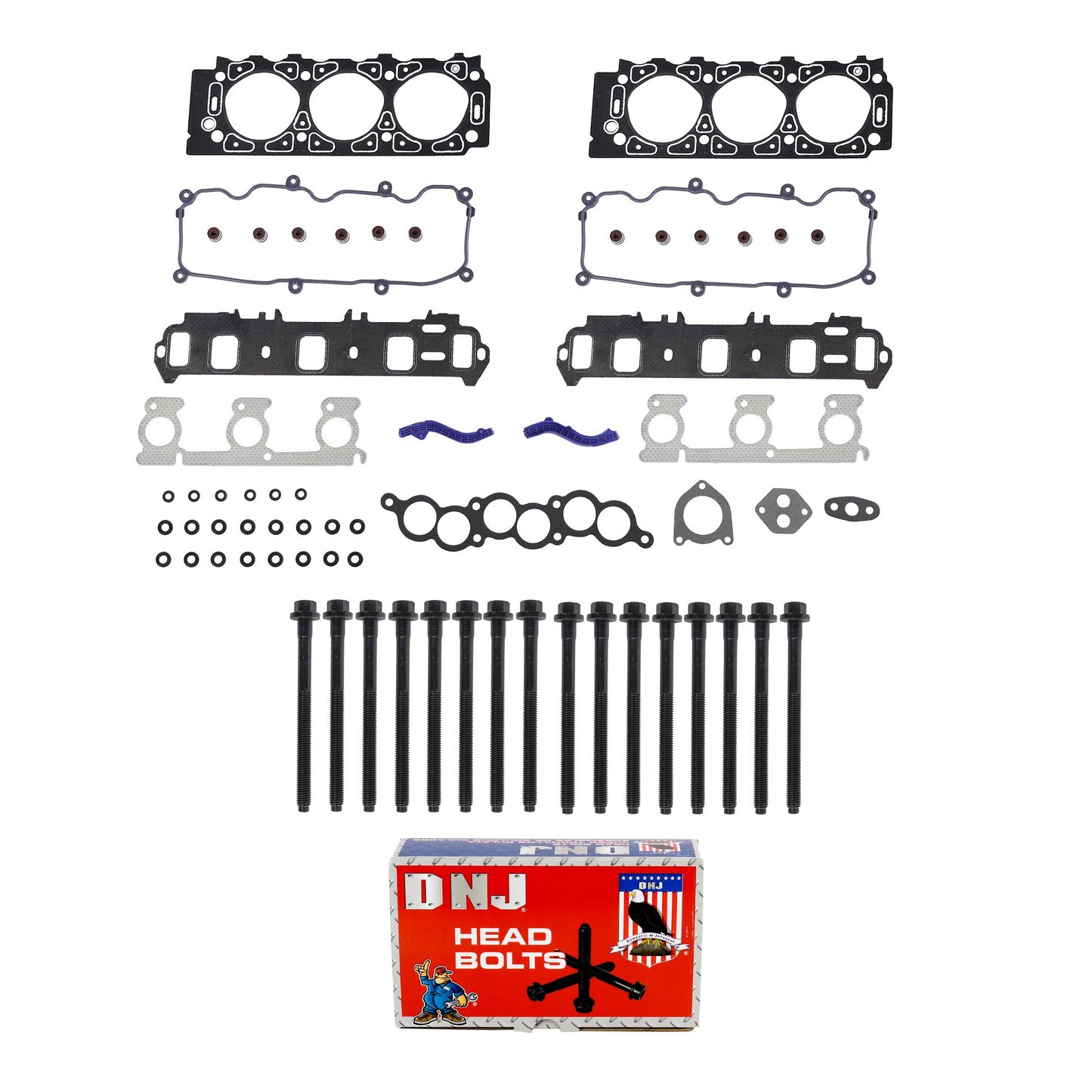 Cylinder Head Gasket set with Head Bolt Kit
