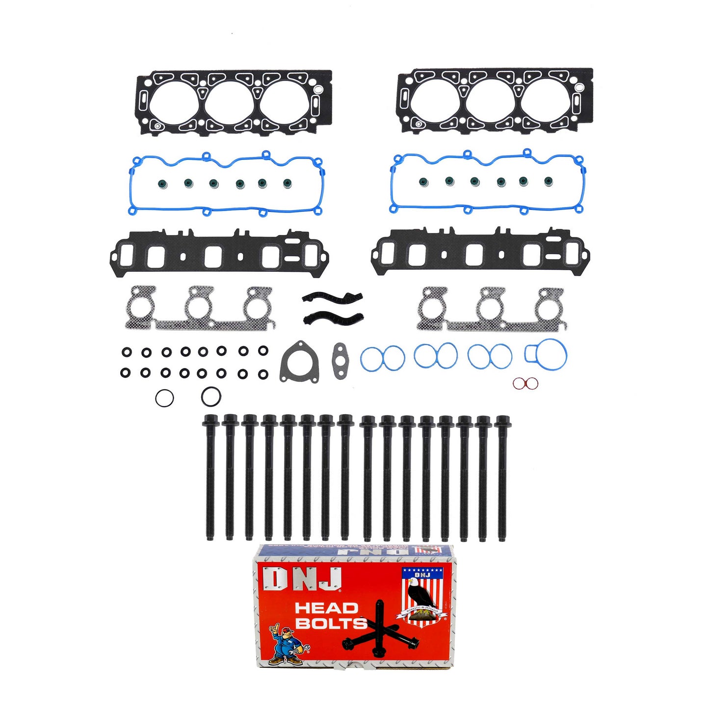 Cylinder Head Gasket set with Head Bolt Kit
