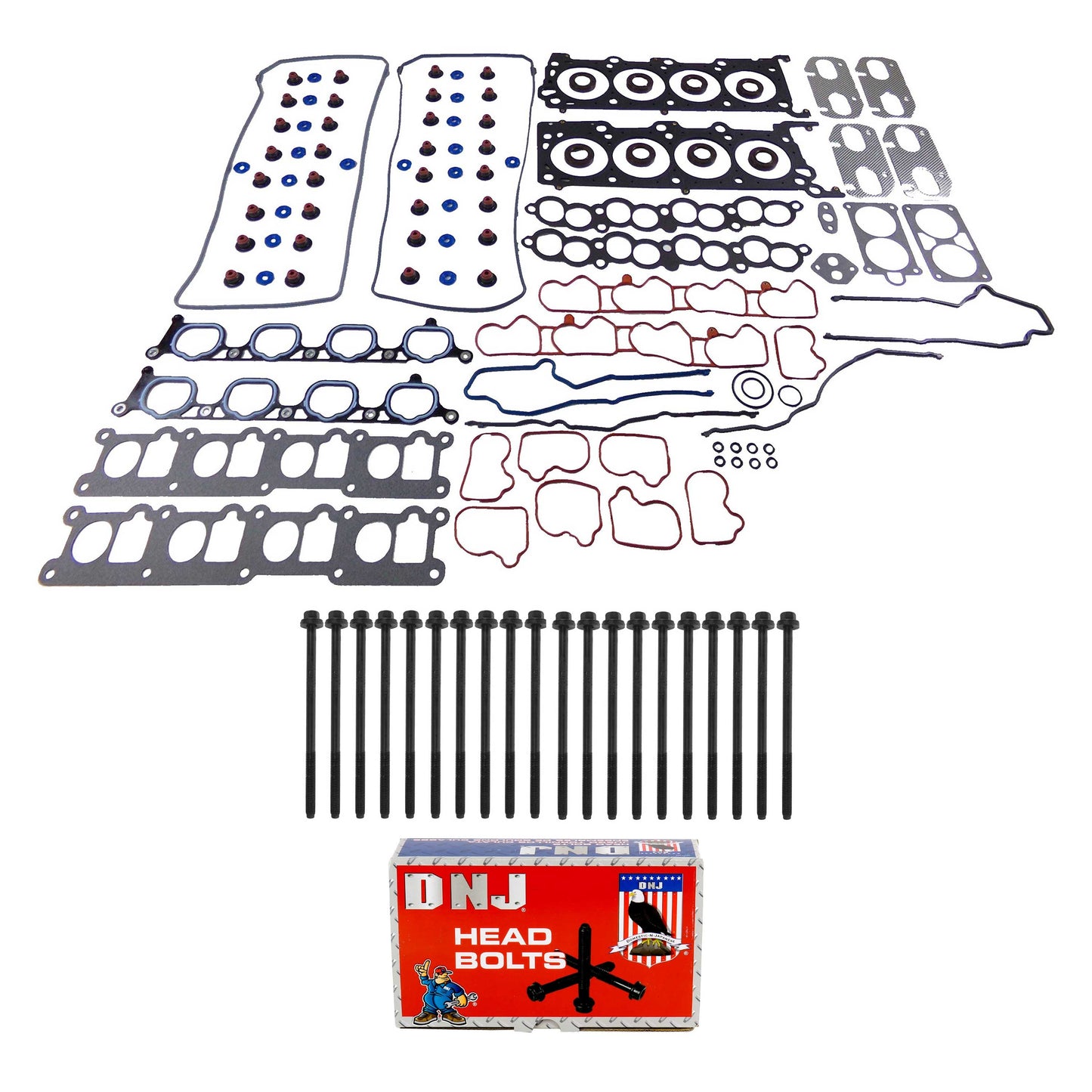 Cylinder Head Gasket set with Head Bolt Kit 1995-2002 Lincoln 4.6L