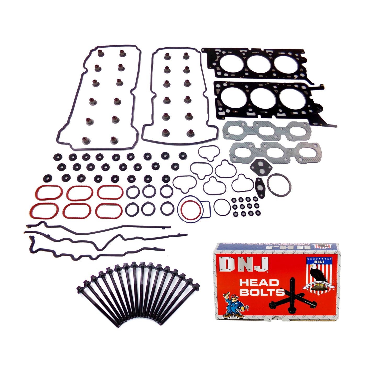 Cylinder Head Gasket set with Head Bolt Kit