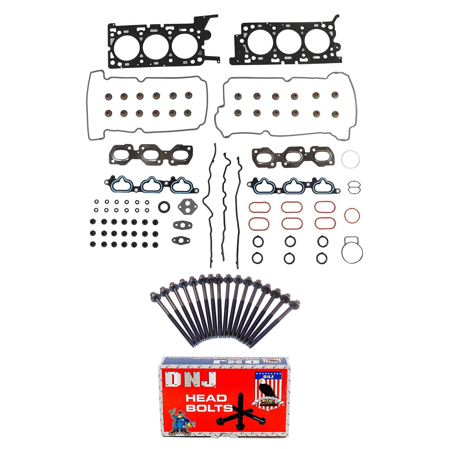 Cylinder Head Gasket set with Head Bolt Kit