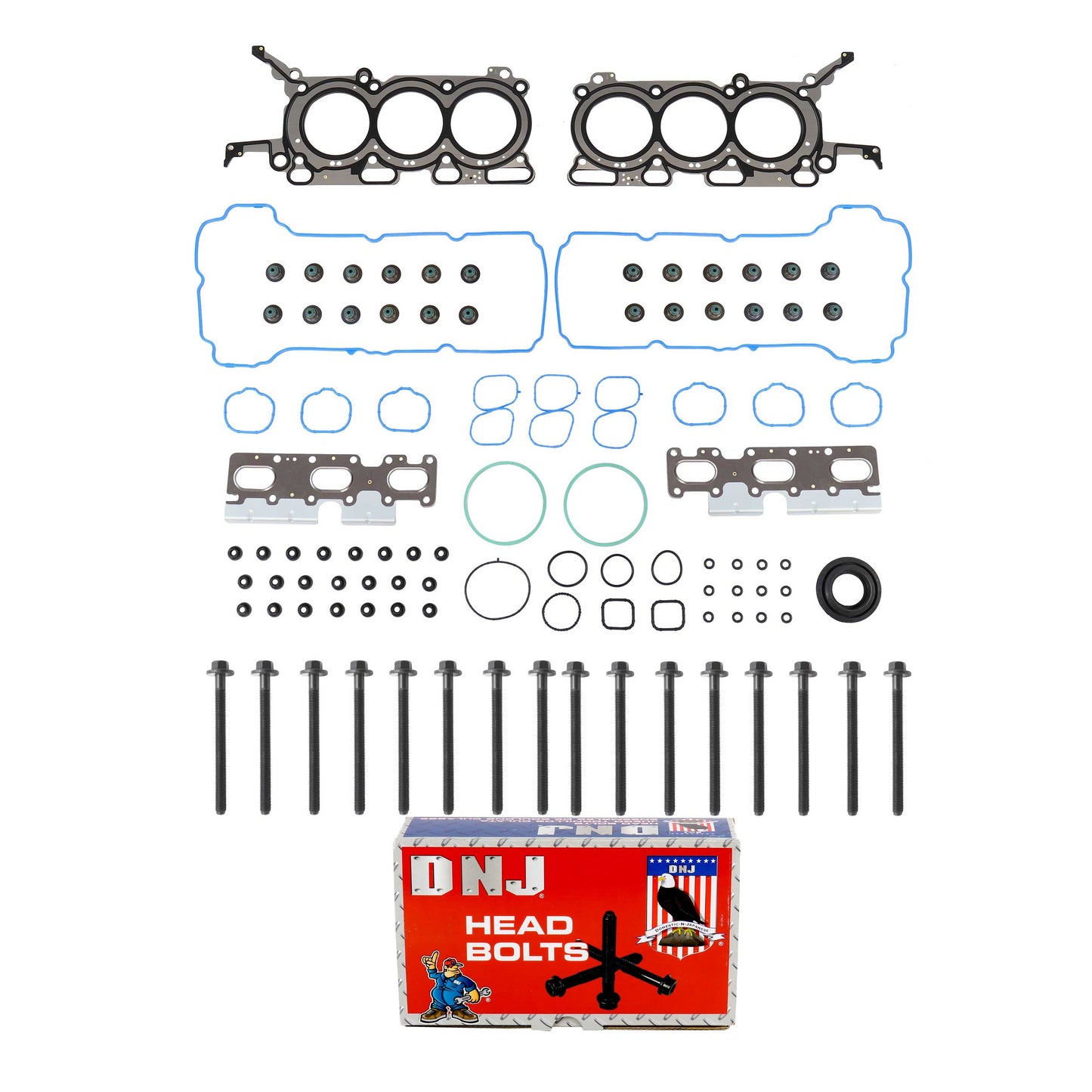 Cylinder Head Gasket set with Head Bolt Kit