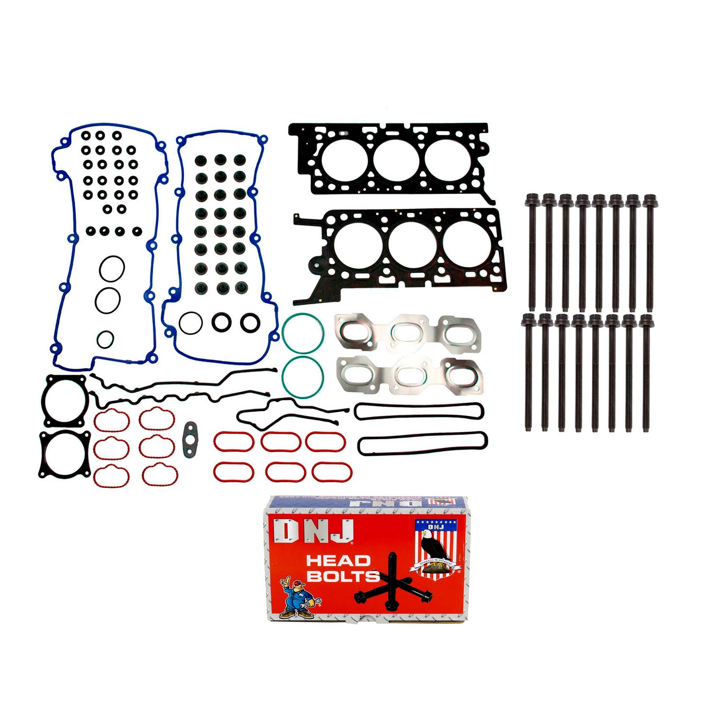 Cylinder Head Gasket set with Head Bolt Kit