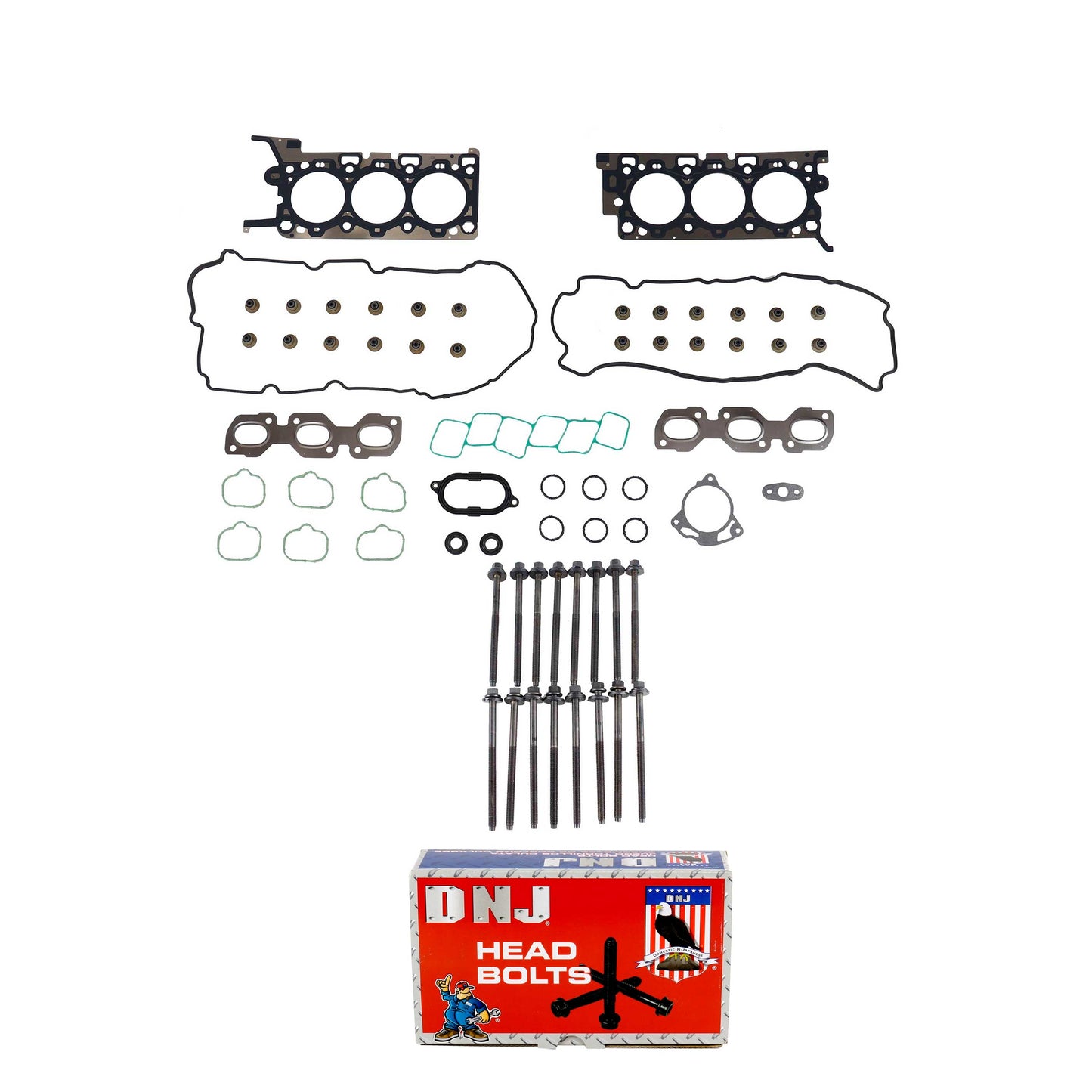Cylinder Head Gasket set with Head Bolt Kit