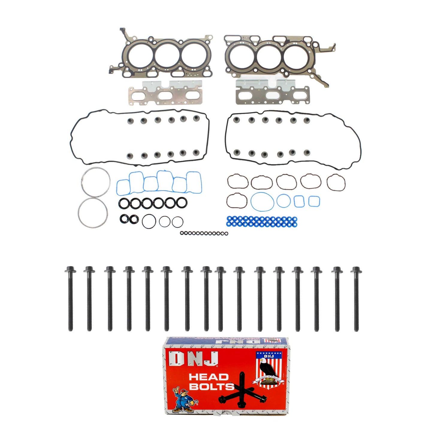 Cylinder Head Gasket set with Head Bolt Kit