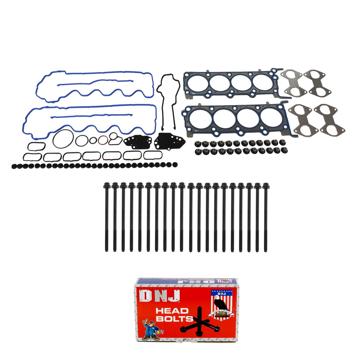 Cylinder Head Gasket set with Head Bolt Kit 2007-2008 Ford,Mercury 4.6L