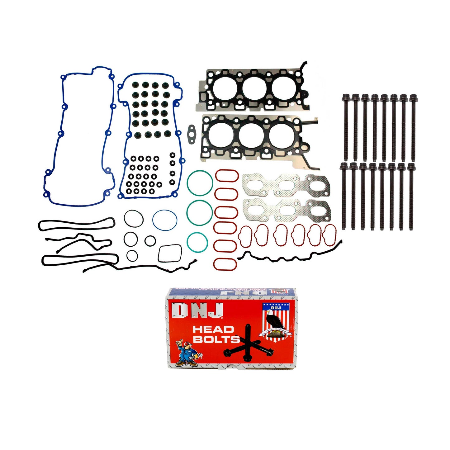 Cylinder Head Gasket set with Head Bolt Kit