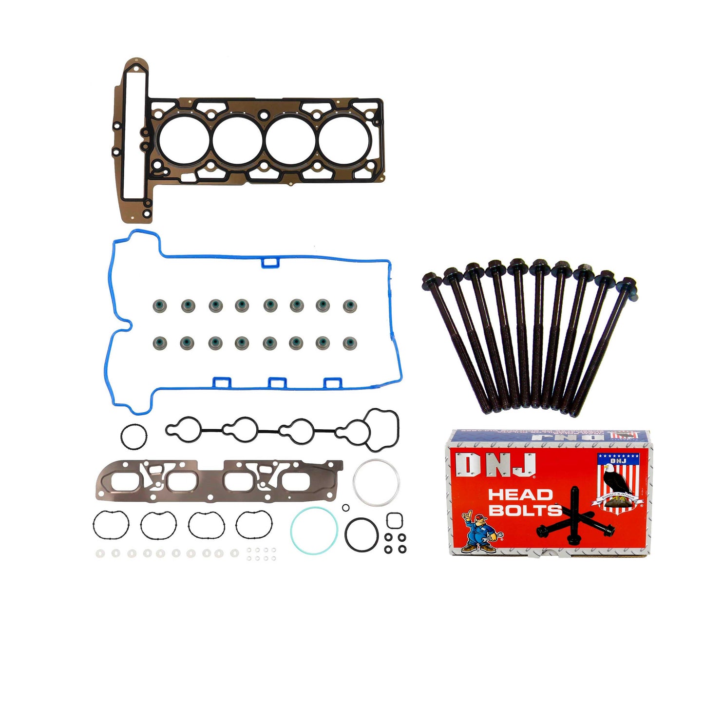 Cylinder Head Gasket set with Head Bolt Kit