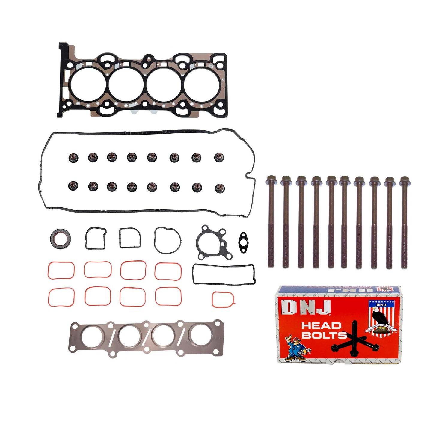 Cylinder Head Gasket set with Head Bolt Kit