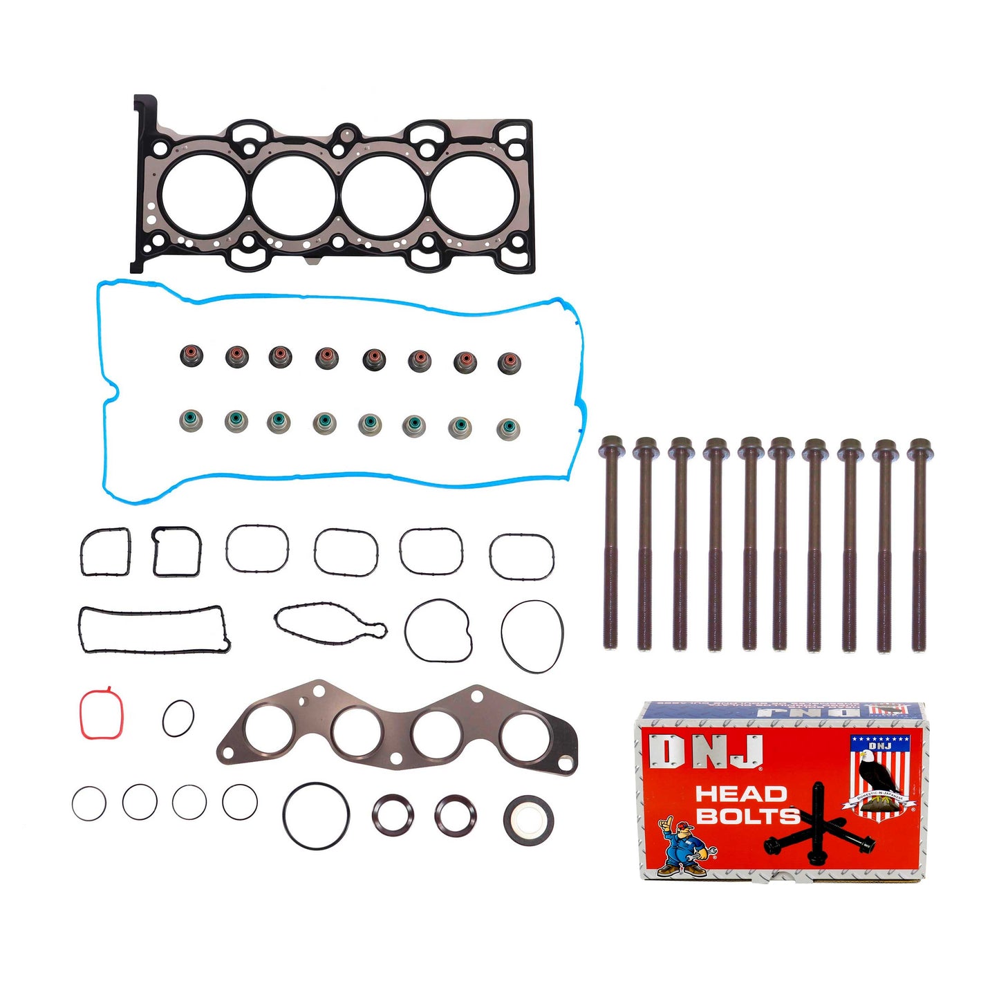 Cylinder Head Gasket set with Head Bolt Kit