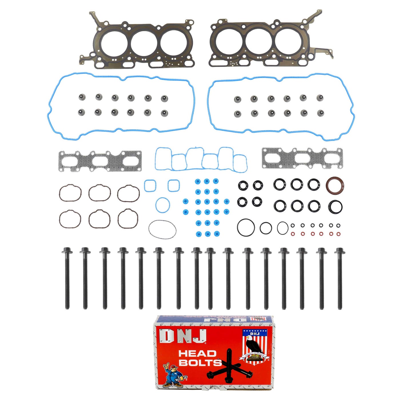 Cylinder Head Gasket set with Head Bolt Kit