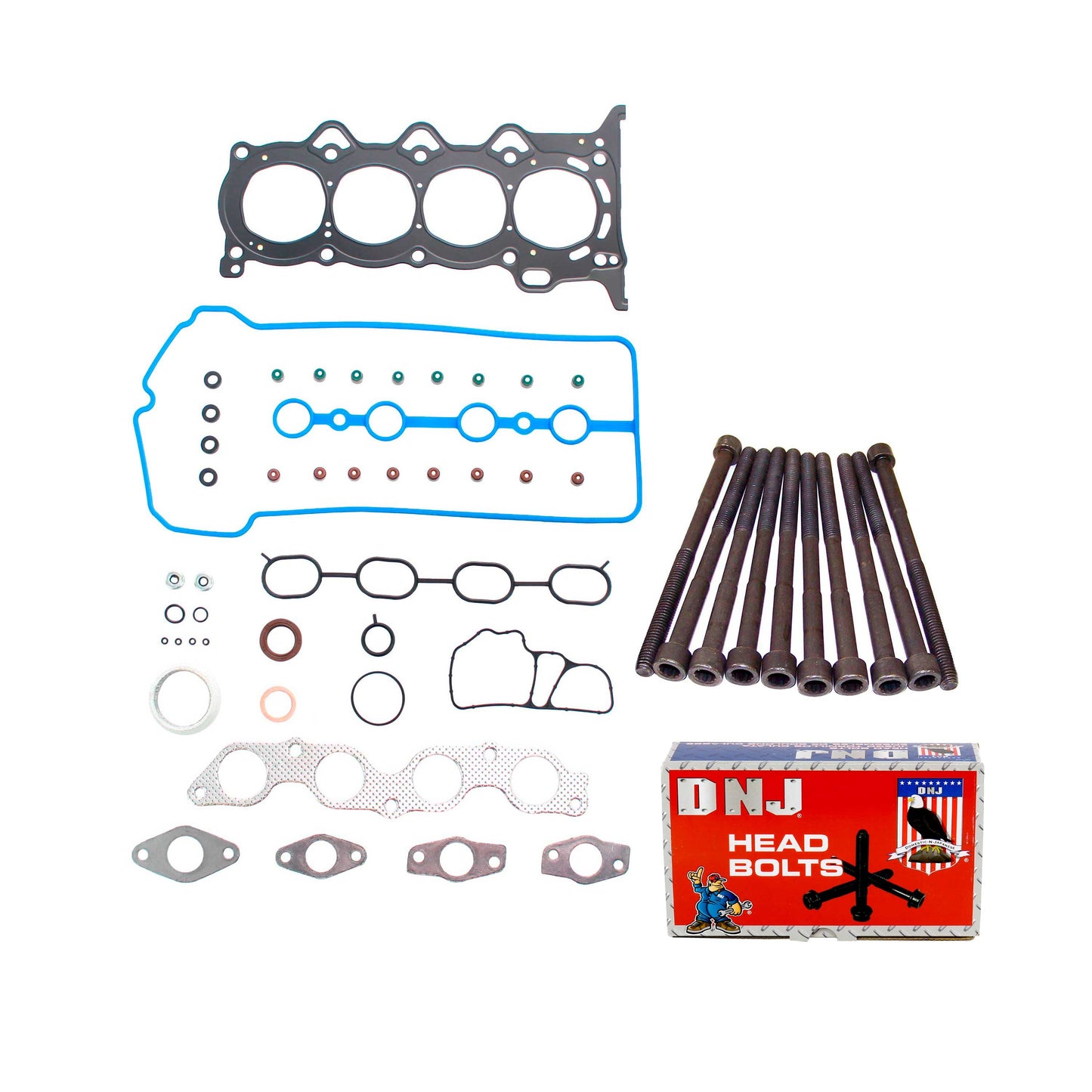 Cylinder Head Gasket set with Head Bolt Kit