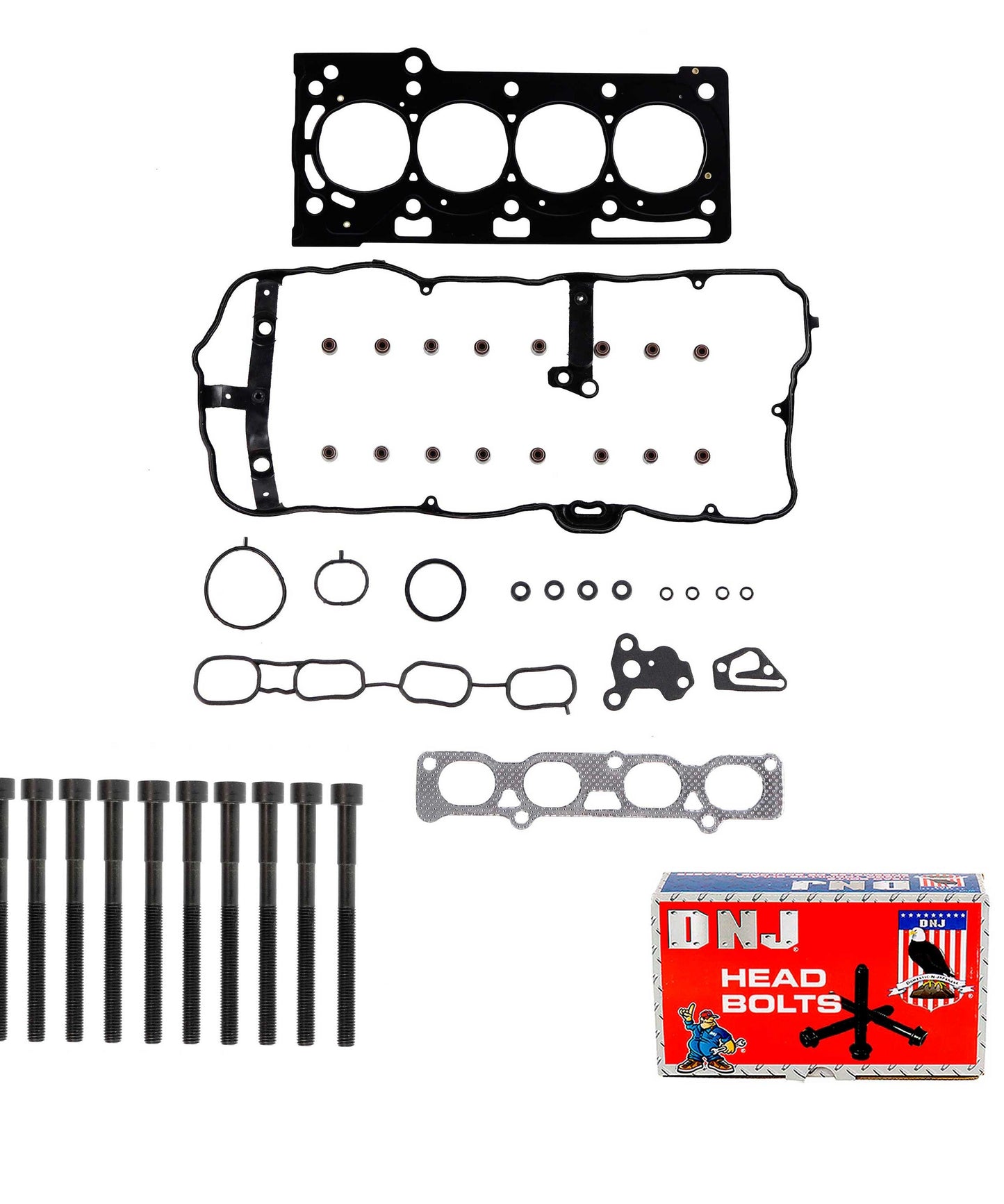 Cylinder Head Gasket set with Head Bolt Kit