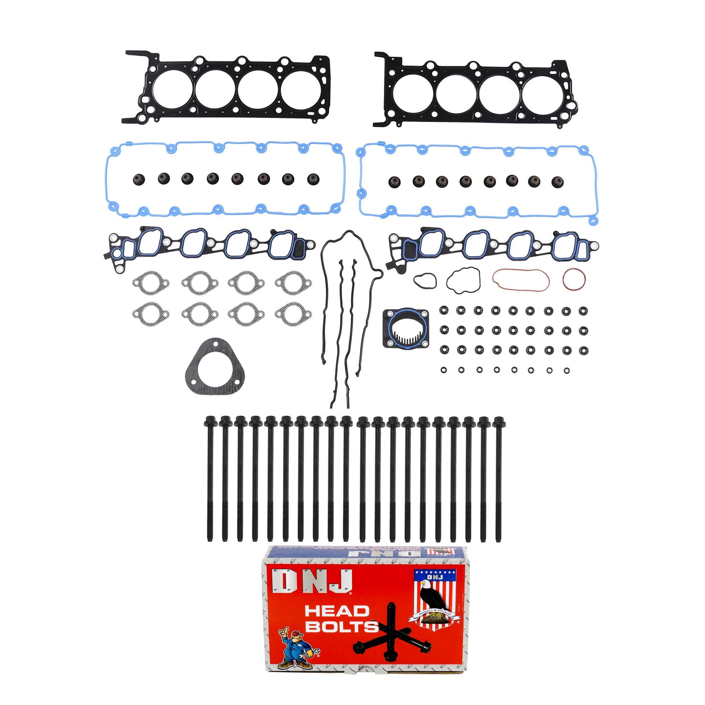 Cylinder Head Gasket set with Head Bolt Kit