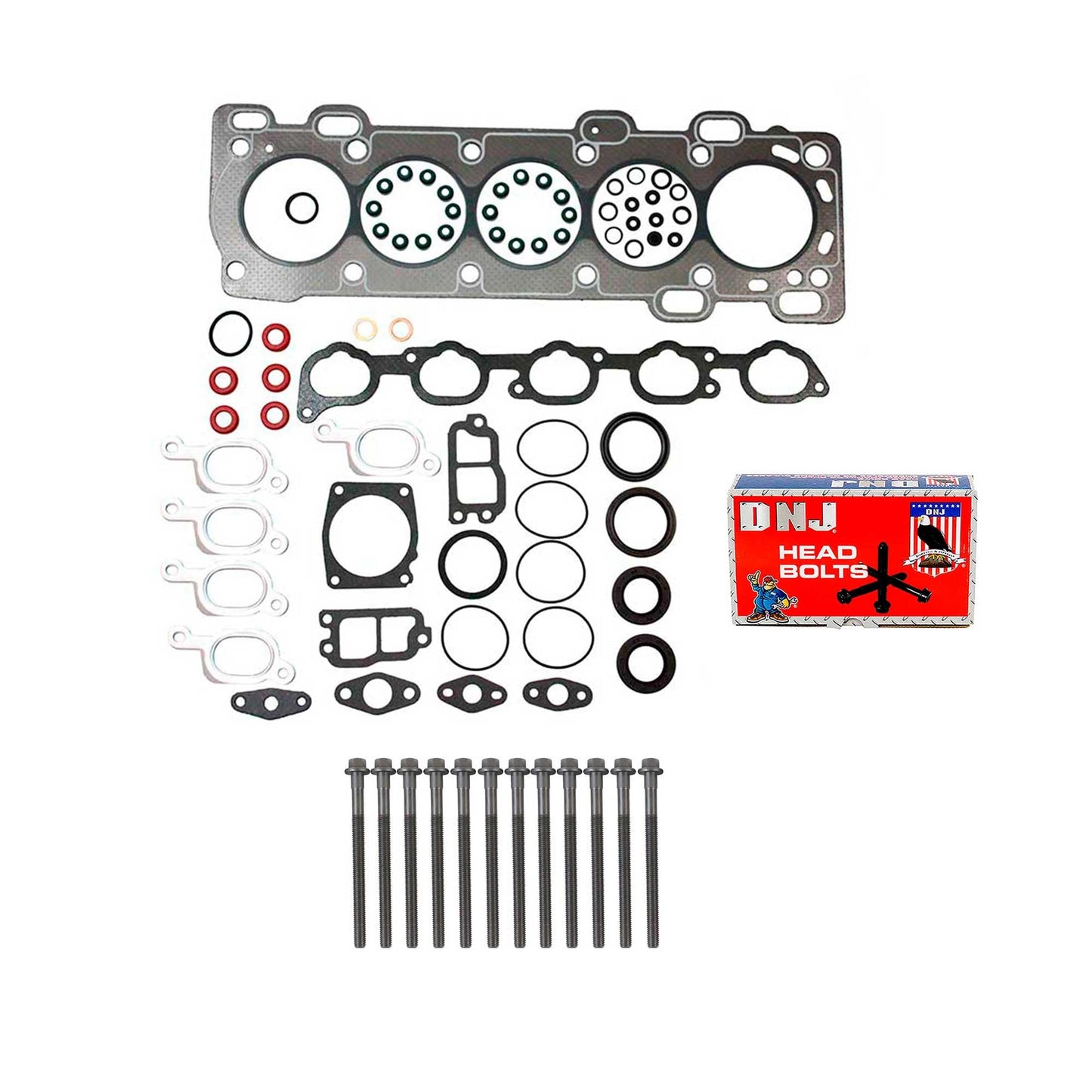 Cylinder Head Gasket set with Head Bolt Kit