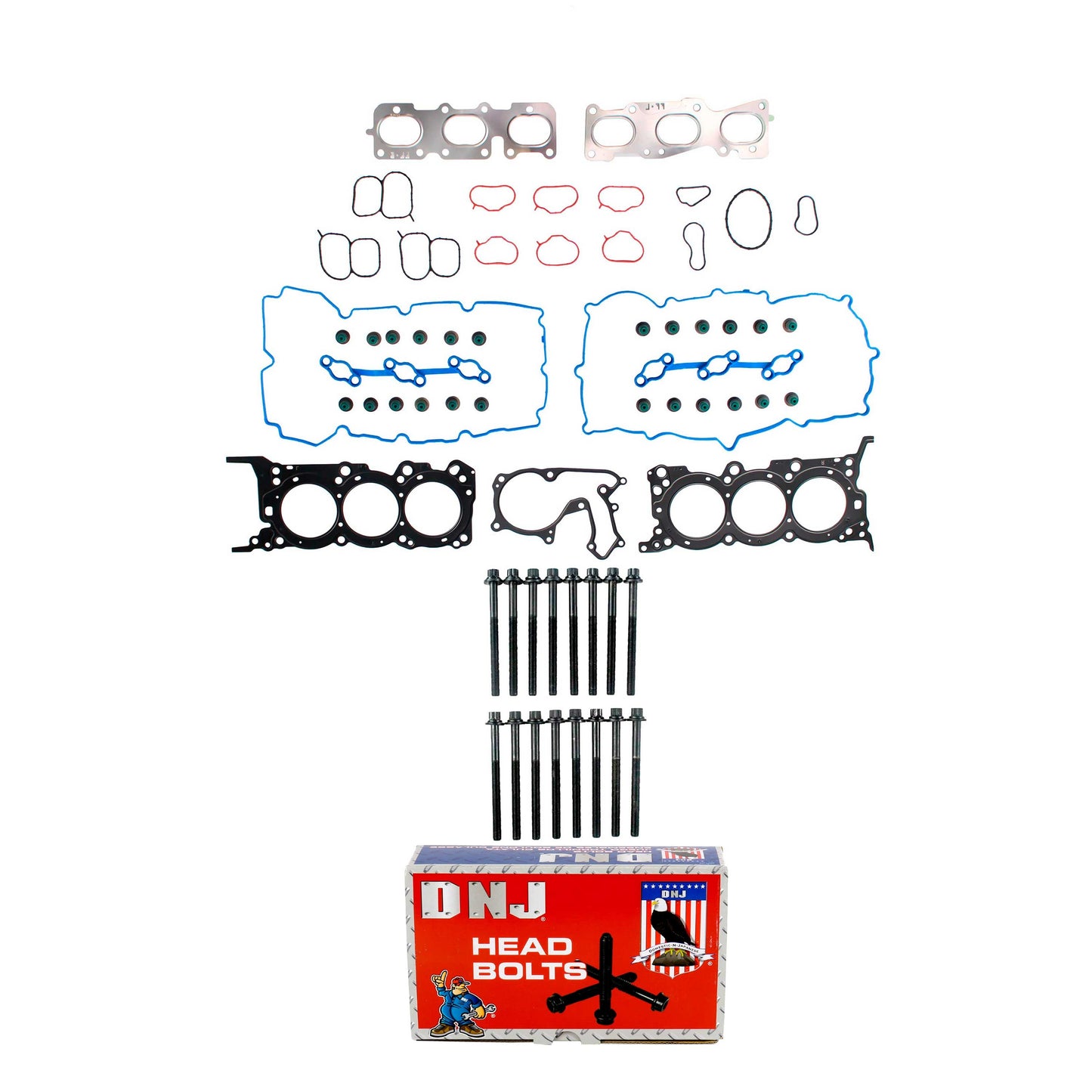 Cylinder Head Gasket set with Head Bolt Kit