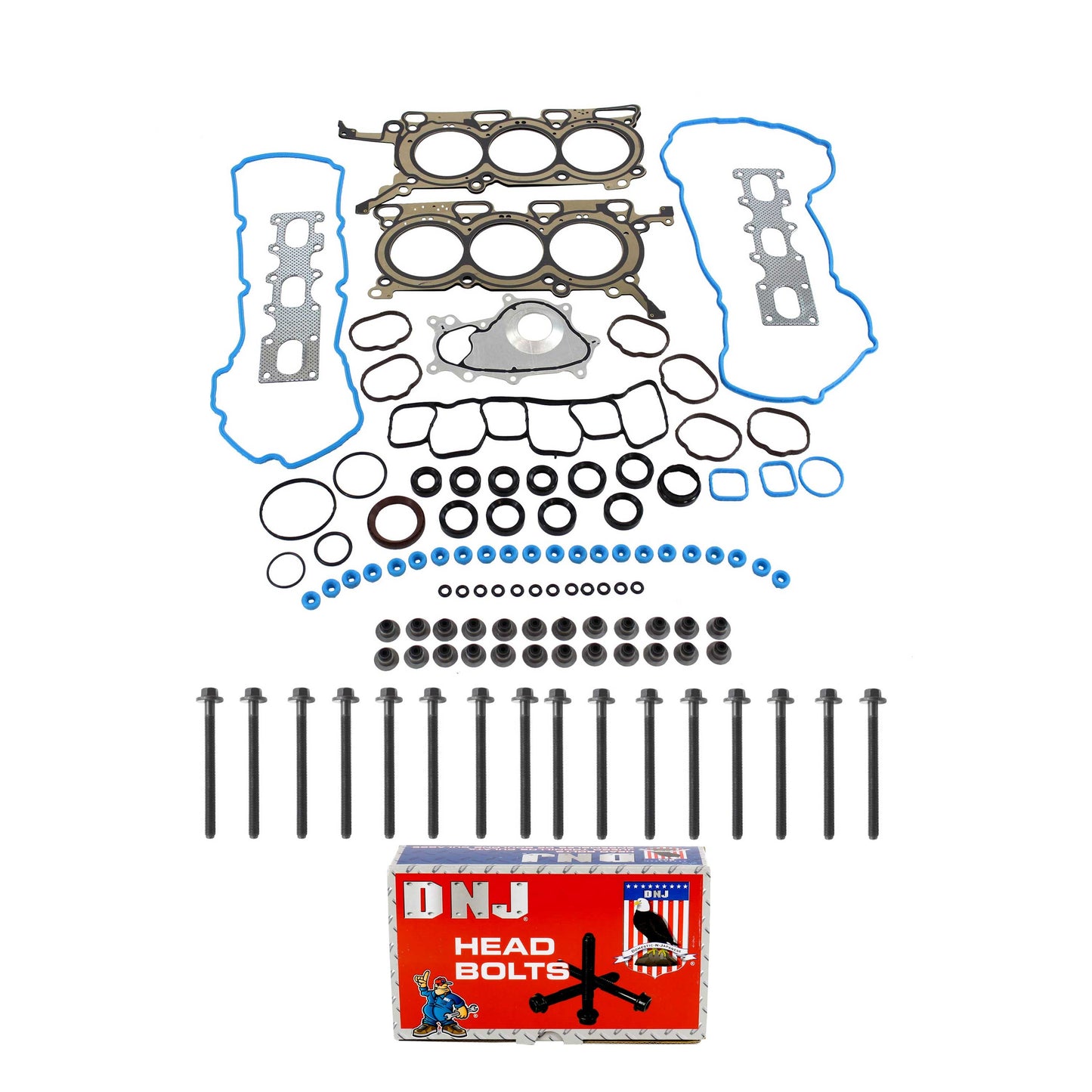 Cylinder Head Gasket set with Head Bolt Kit
