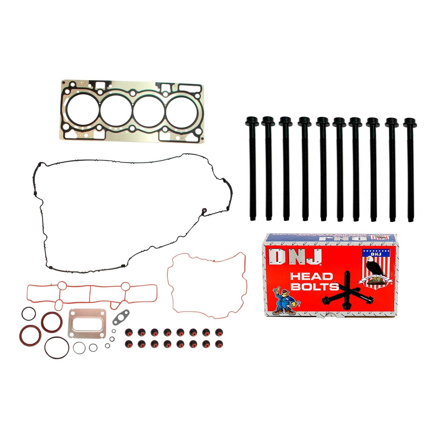 Cylinder Head Gasket set with Head Bolt Kit