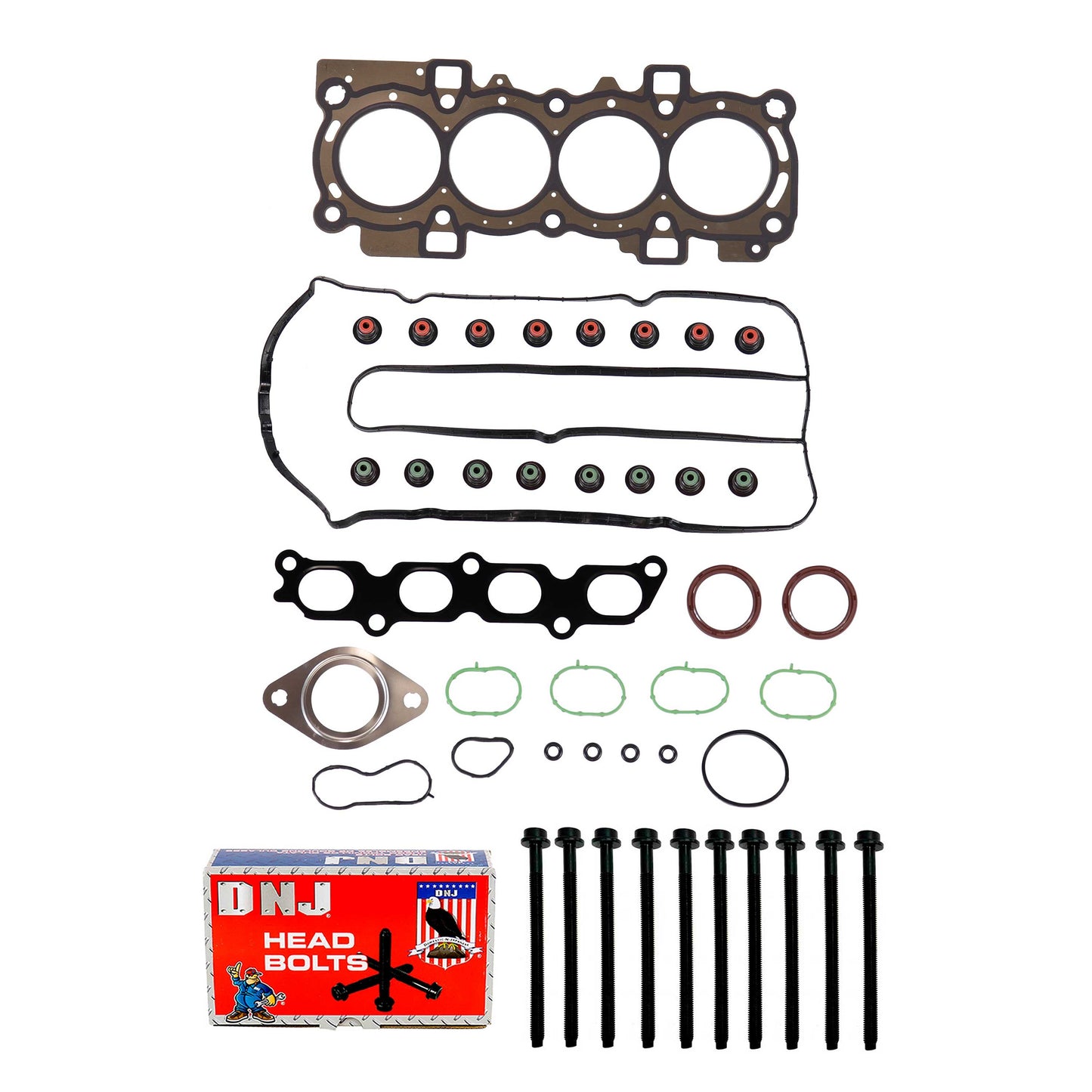 Cylinder Head Gasket set with Head Bolt Kit