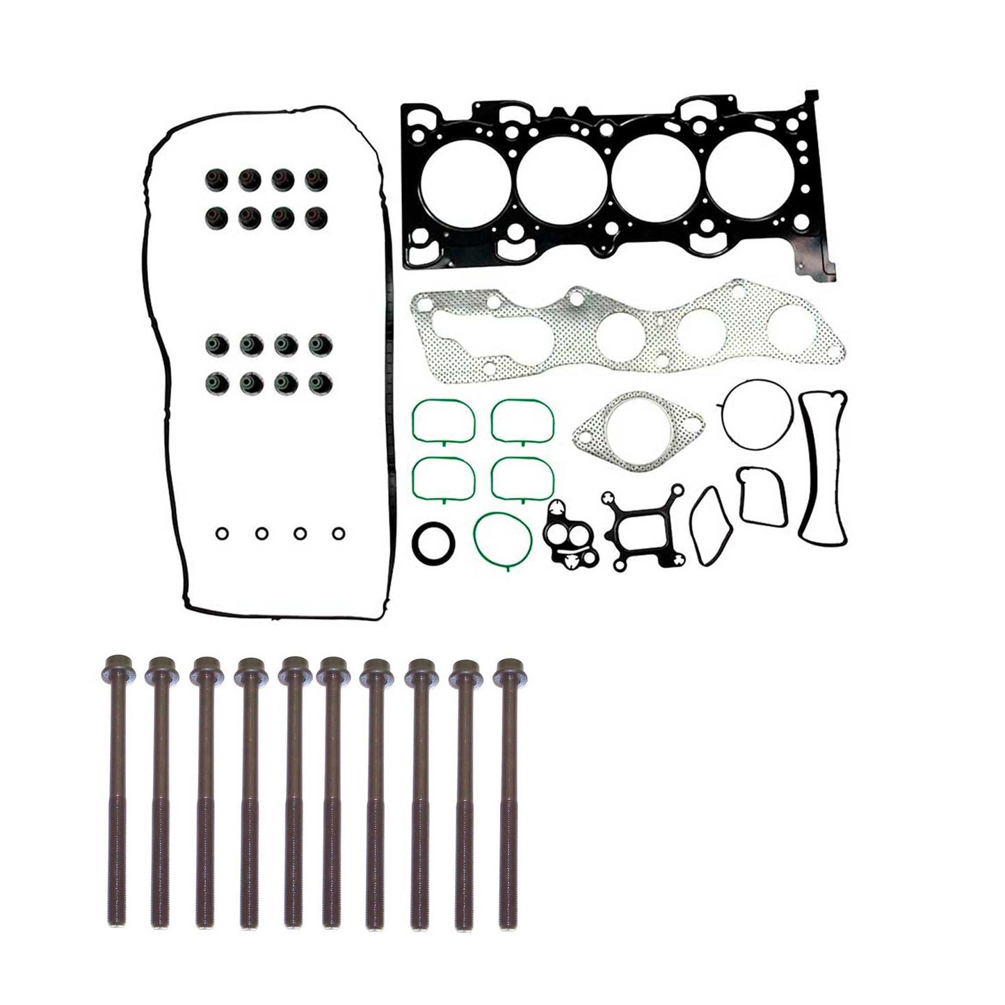 Cylinder Head Gasket set with Head Bolt Kit
