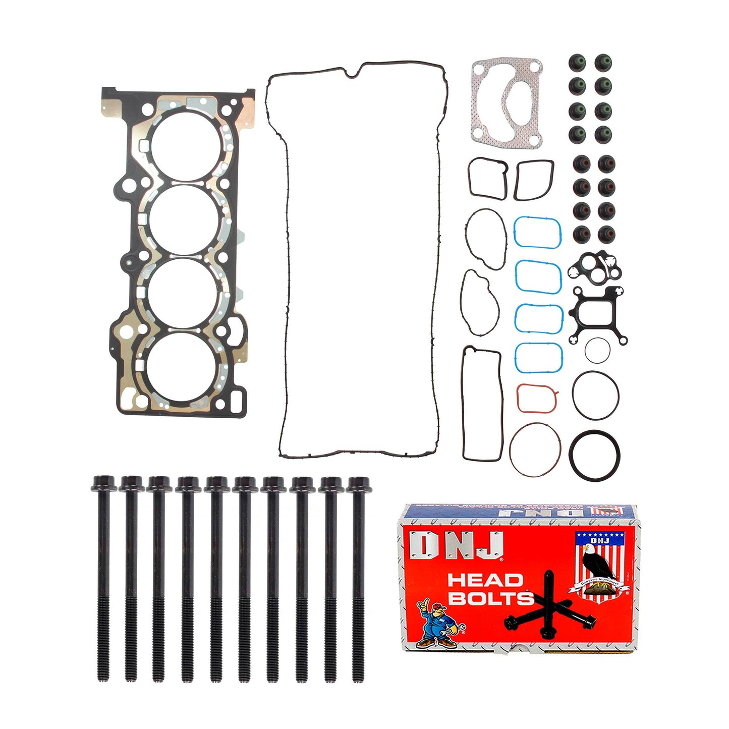 Cylinder Head Gasket set with Head Bolt Kit
