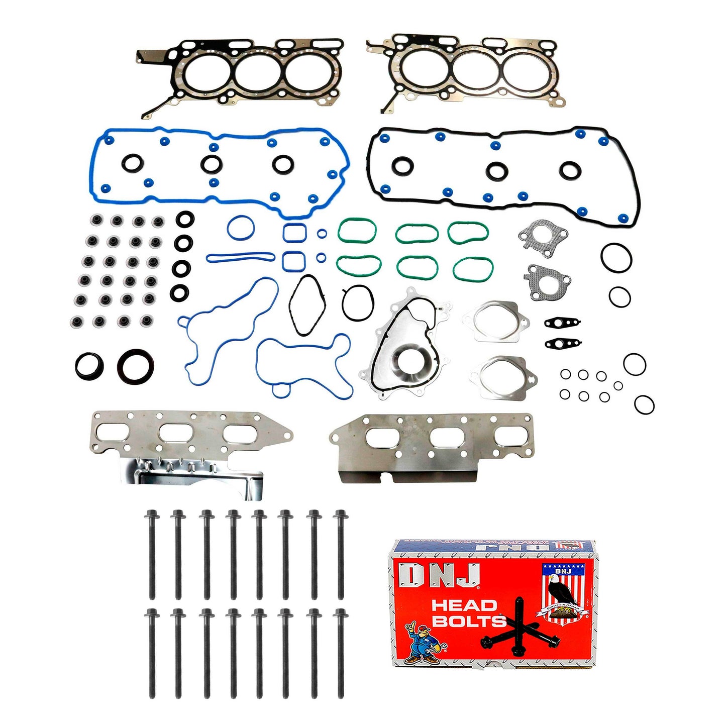 Cylinder Head Gasket set with Head Bolt Kit