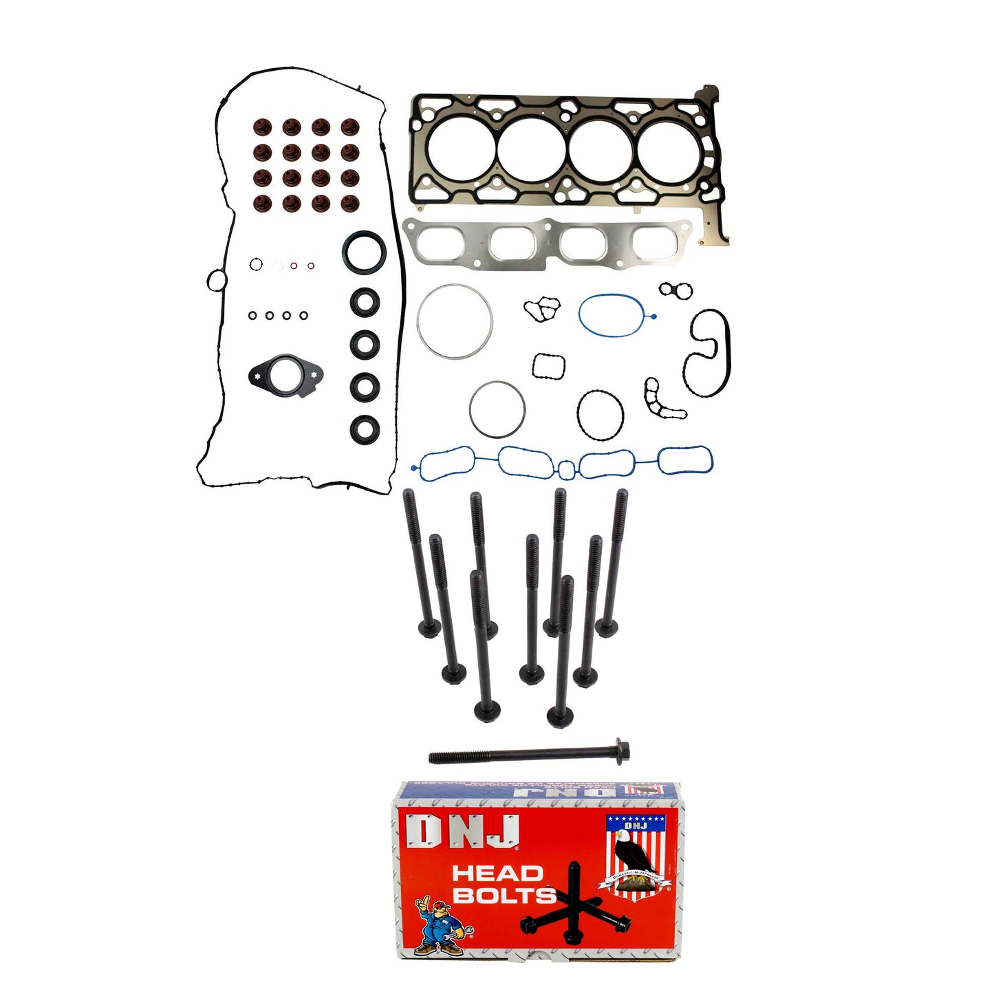 Cylinder Head Gasket set with Head Bolt Kit