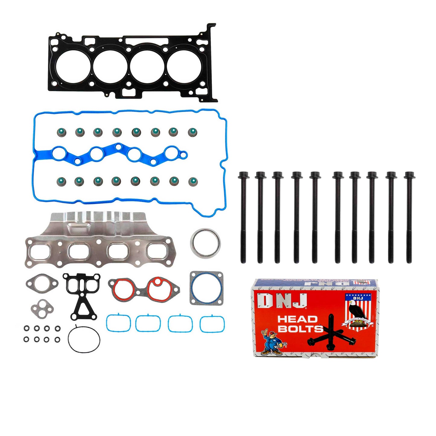 Cylinder Head Gasket set with Head Bolt Kit