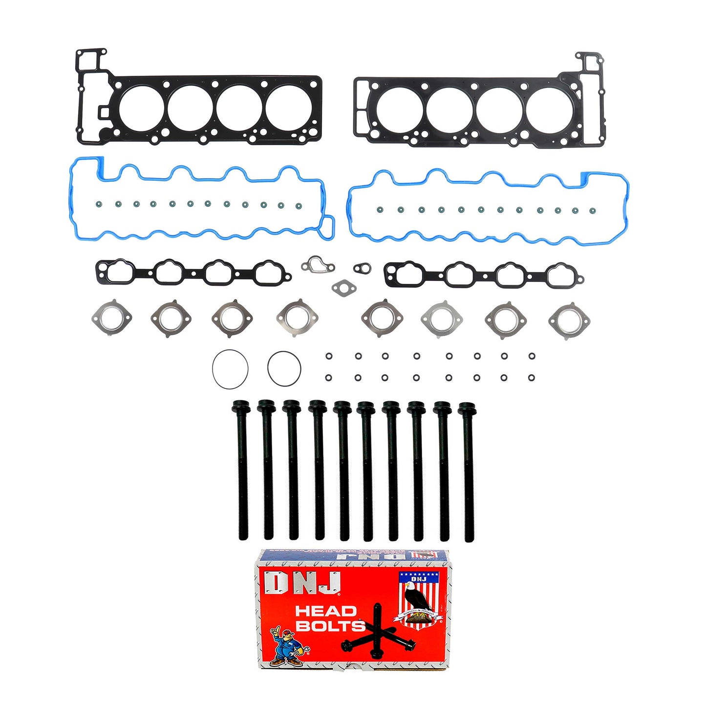 Cylinder Head Gasket set with Head Bolt Kit