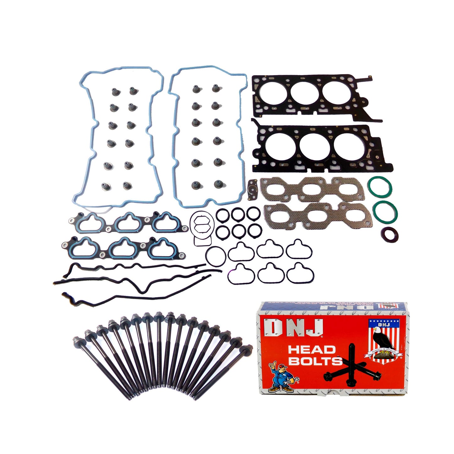 Cylinder Head Gasket set with Head Bolt Kit