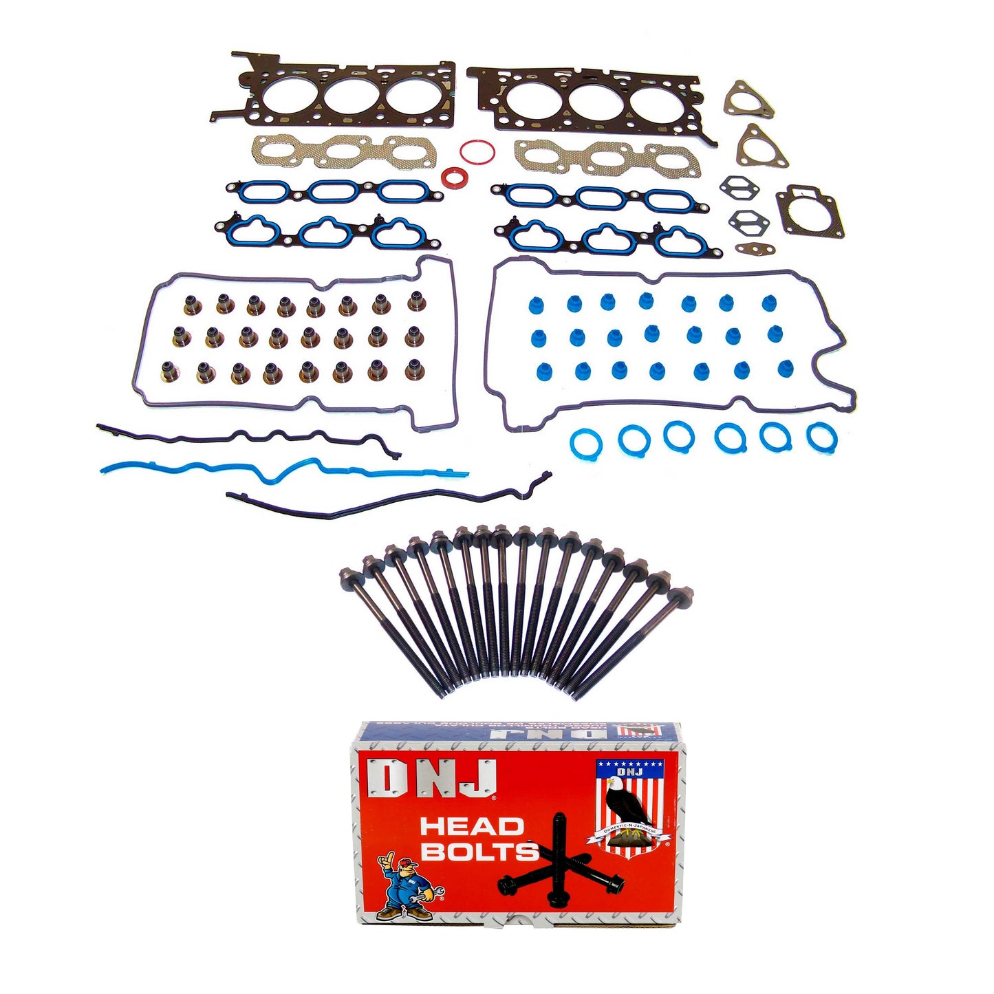 Cylinder Head Gasket set with Head Bolt Kit
