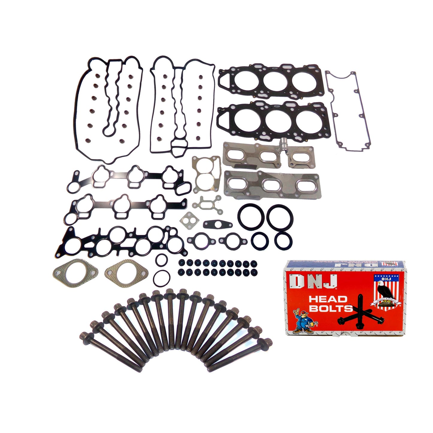 Cylinder Head Gasket set with Head Bolt Kit