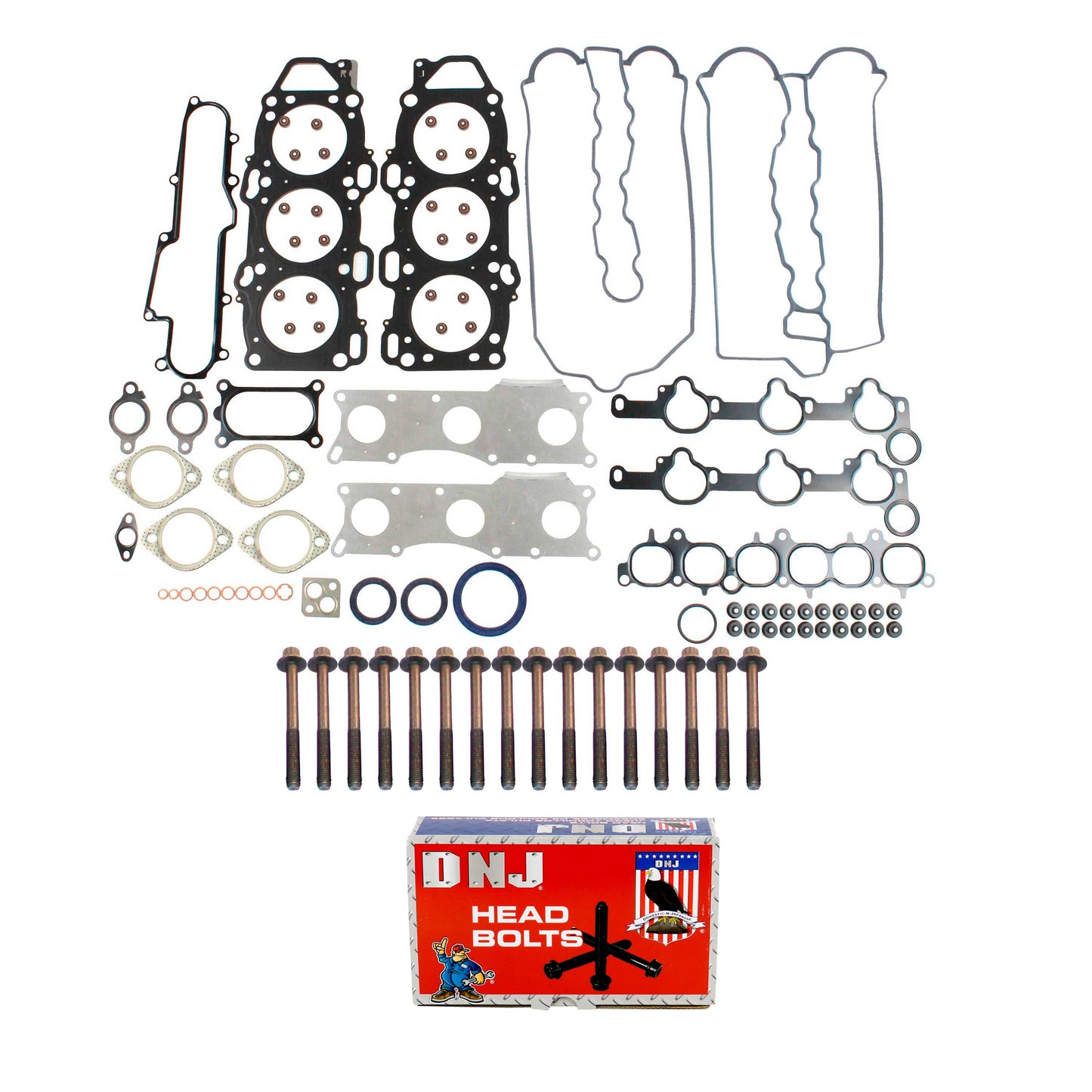 Cylinder Head Gasket set with Head Bolt Kit