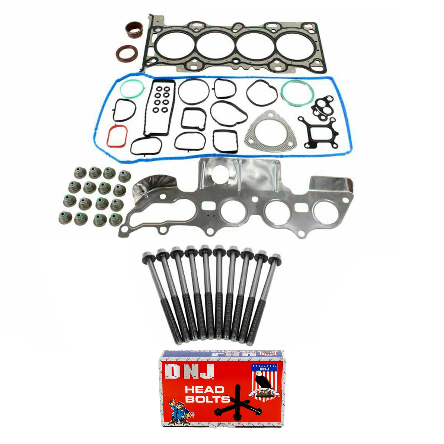 Cylinder Head Gasket set with Head Bolt Kit