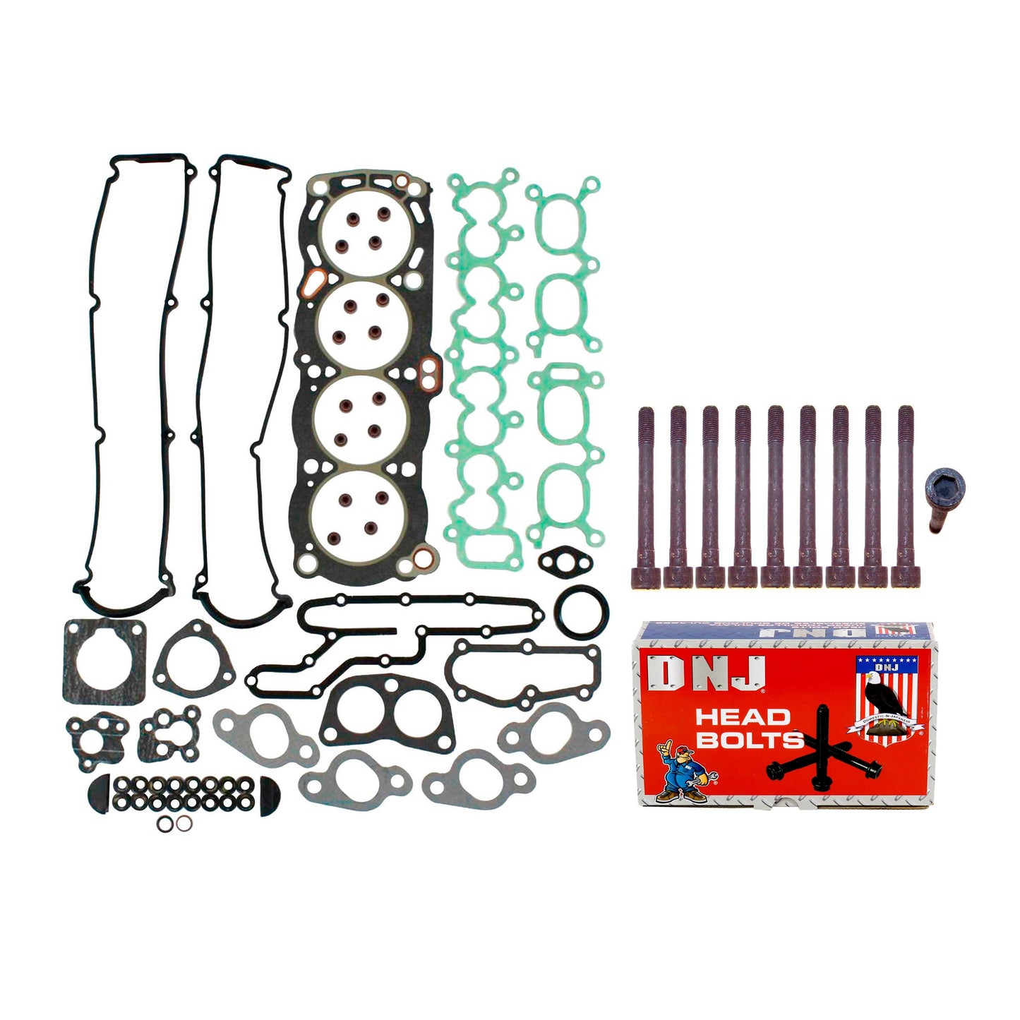 Cylinder Head Gasket set with Head Bolt Kit