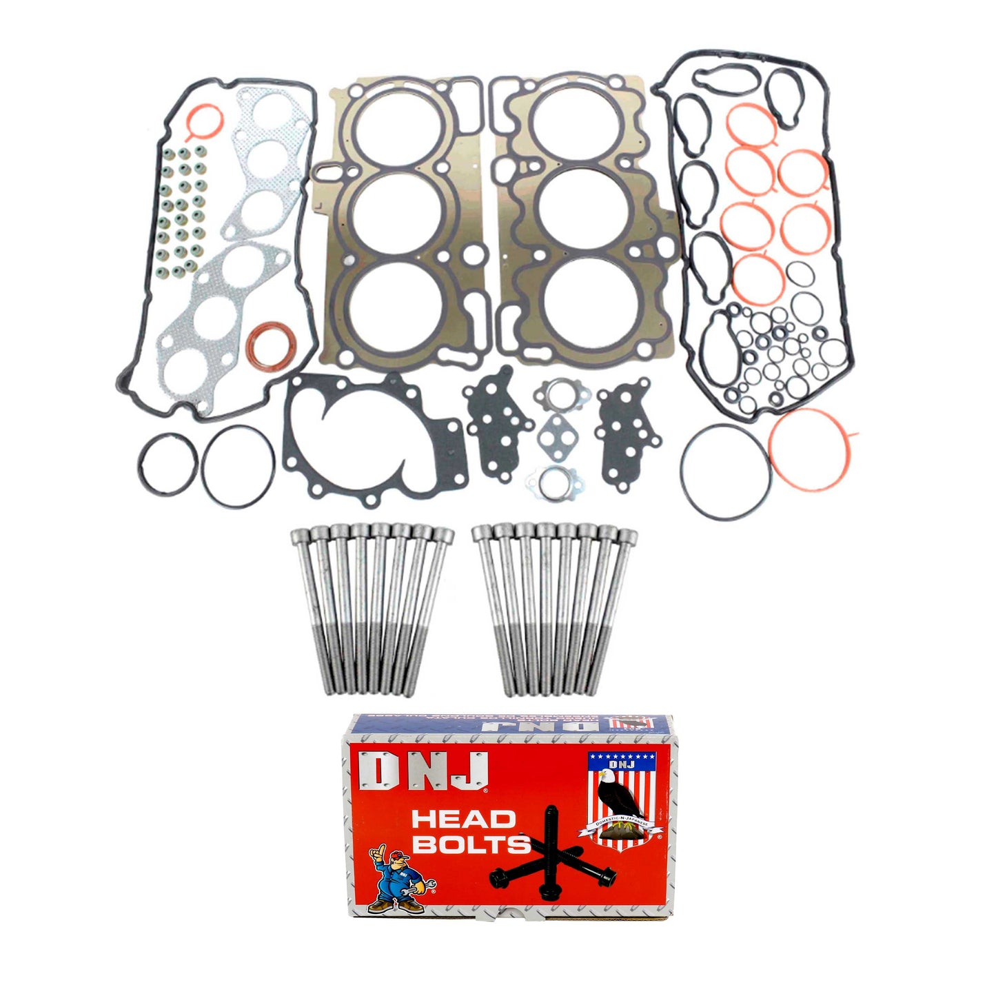 Cylinder Head Gasket set with Head Bolt Kit