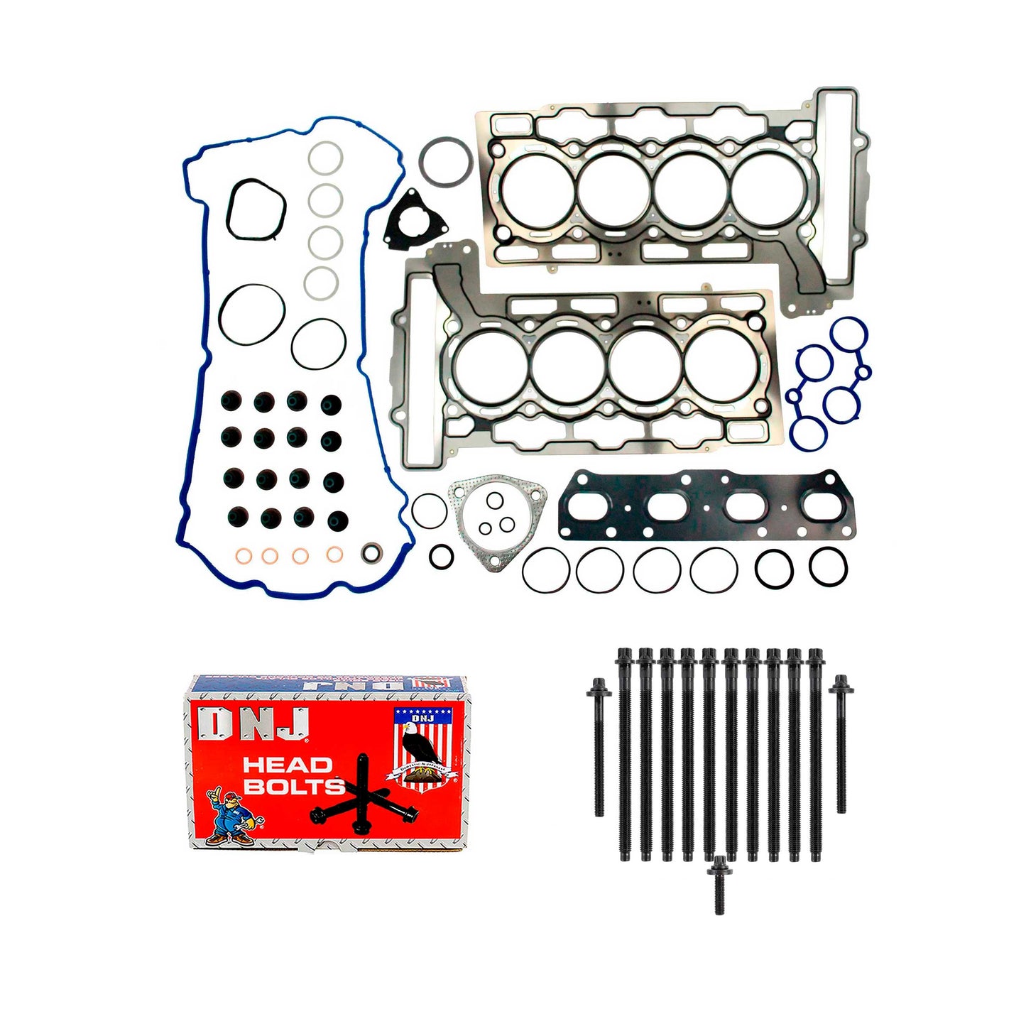 Cylinder Head Gasket set with Head Bolt Kit