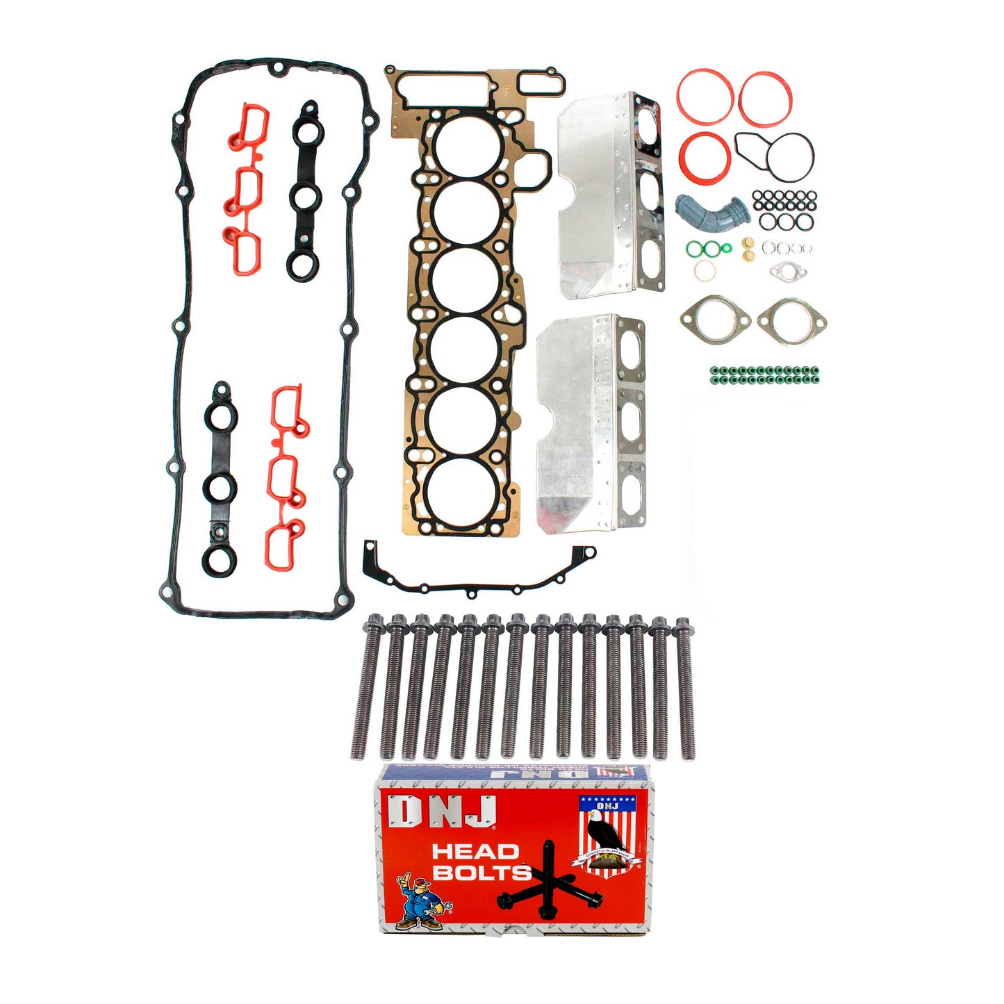 Cylinder Head Gasket set with Head Bolt Kit