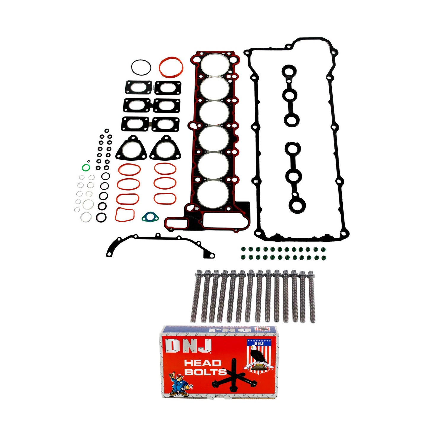 Cylinder Head Gasket set with Head Bolt Kit