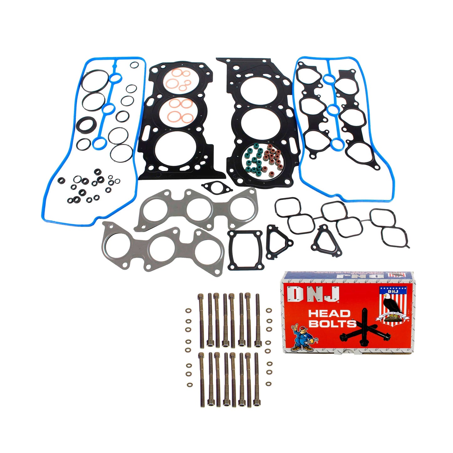 Cylinder Head Gasket set with Head Bolt Kit 2003-2011 Toyota 4.0L V6