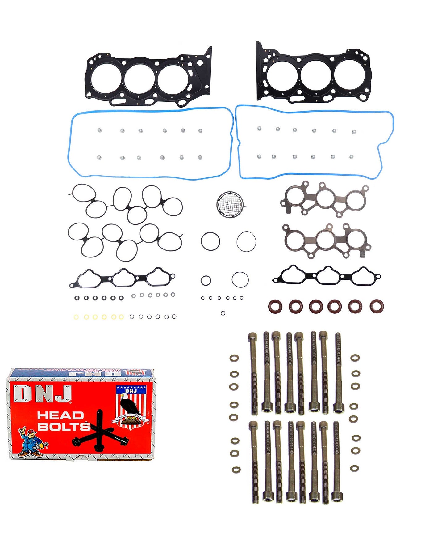 Cylinder Head Gasket set with Head Bolt Kit
