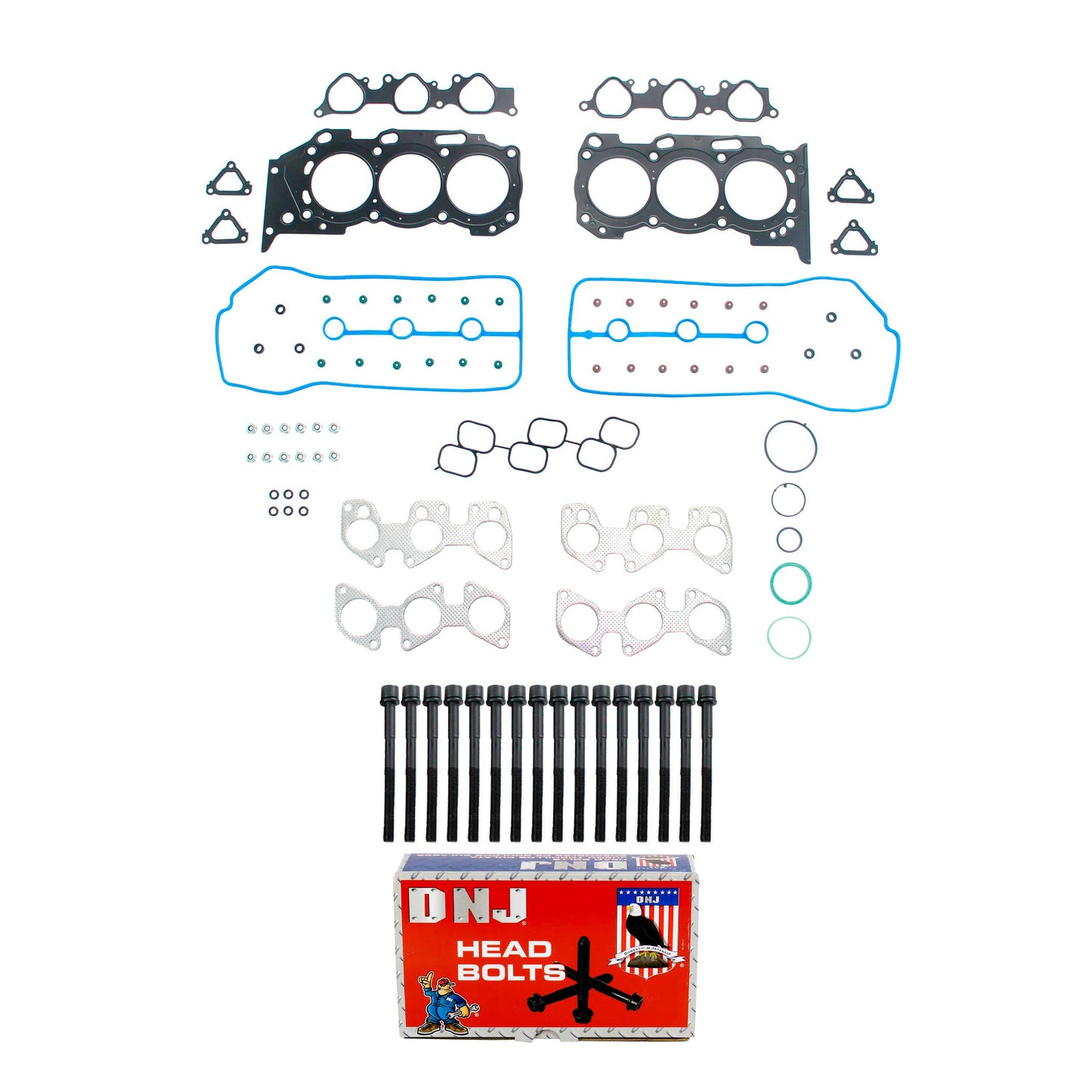 Cylinder Head Gasket set with Head Bolt Kit