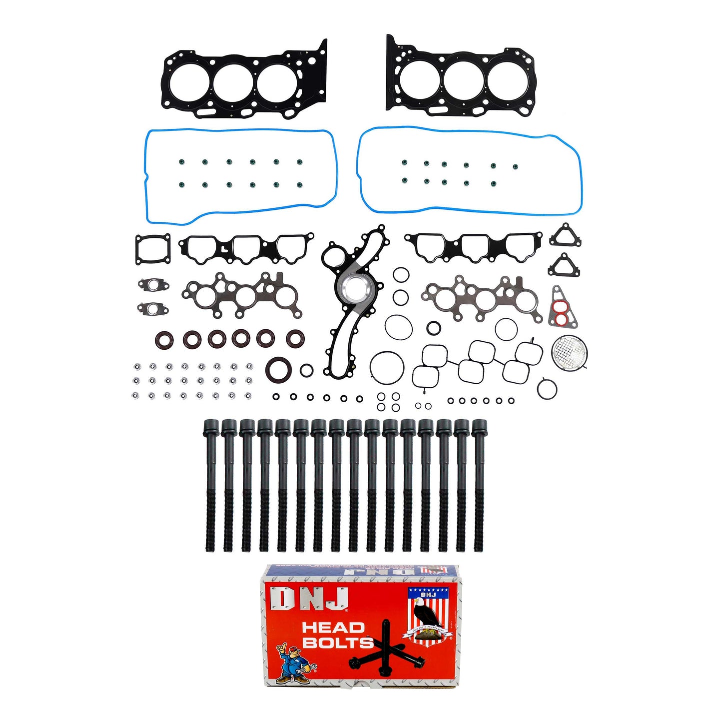 Cylinder Head Gasket set with Head Bolt Kit