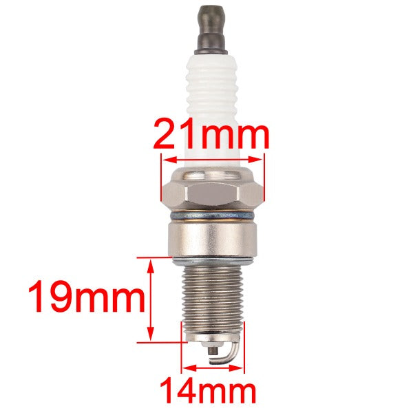 HIPA Spark Plug for HONDA GX120 GX160 GX200 GX240 GX270 GX340 GX390 Engine Lawn Mower Tractor Rototiller(Set of 2)