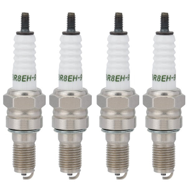Hipa Spark Plug Compatible with CR8EH-9 5666 For Honda CB400F CB900F CBR900RR CBR929RR CRF150R ST1100 VF750C Motorcycle