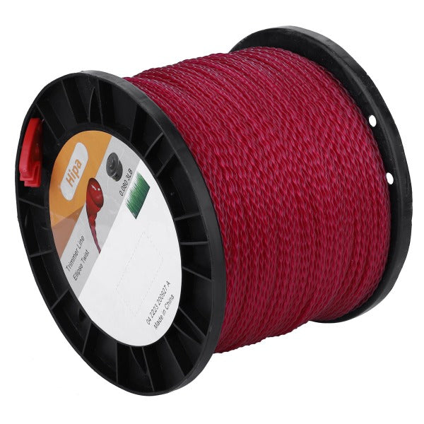 Hipa .080-Inch Trimmer Line LINE 3lb -1426 ft ORANGE ROUND TWIST Grass 338813 333180 Donut for Echo Weed Eater Craftsman String Trimmer