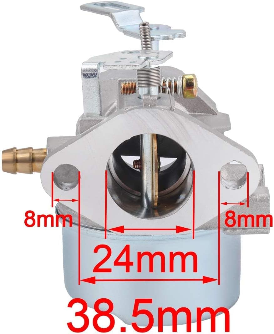 Hipa 640349 Carburetor Kit For Tecumseh HMSK100 HMSK80 HMSK90 8hp 9hp 10hp Engine LH318SA Snowblower Generator Parts Replace 640052