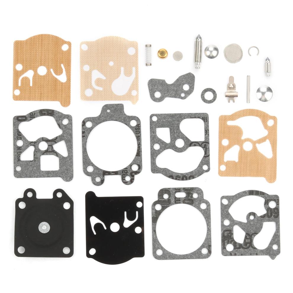 Carburetor Rebuild Kit for K20-WAT STHIL FS36 FS40 FS44 Echo Homelite Husqvarna Chainsaw String Trimmer Walbro WAT WT WA Series Carb Gasket