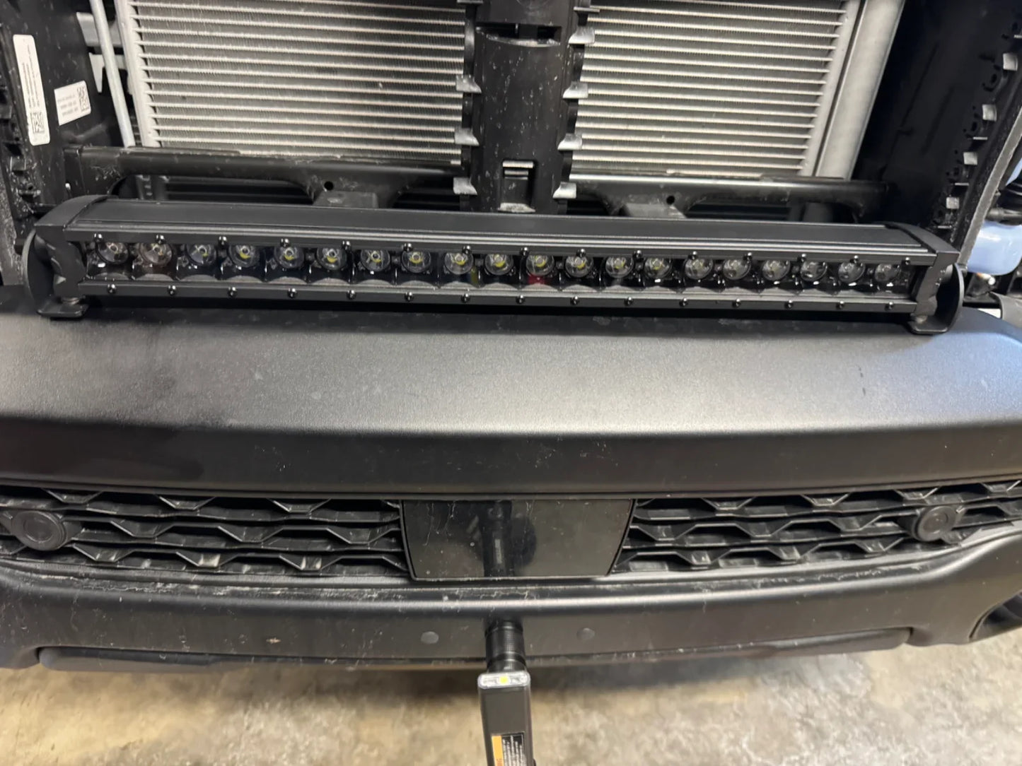 Rough Country 20 Inch Black Series LED Light Bar W/ Amber DRL
