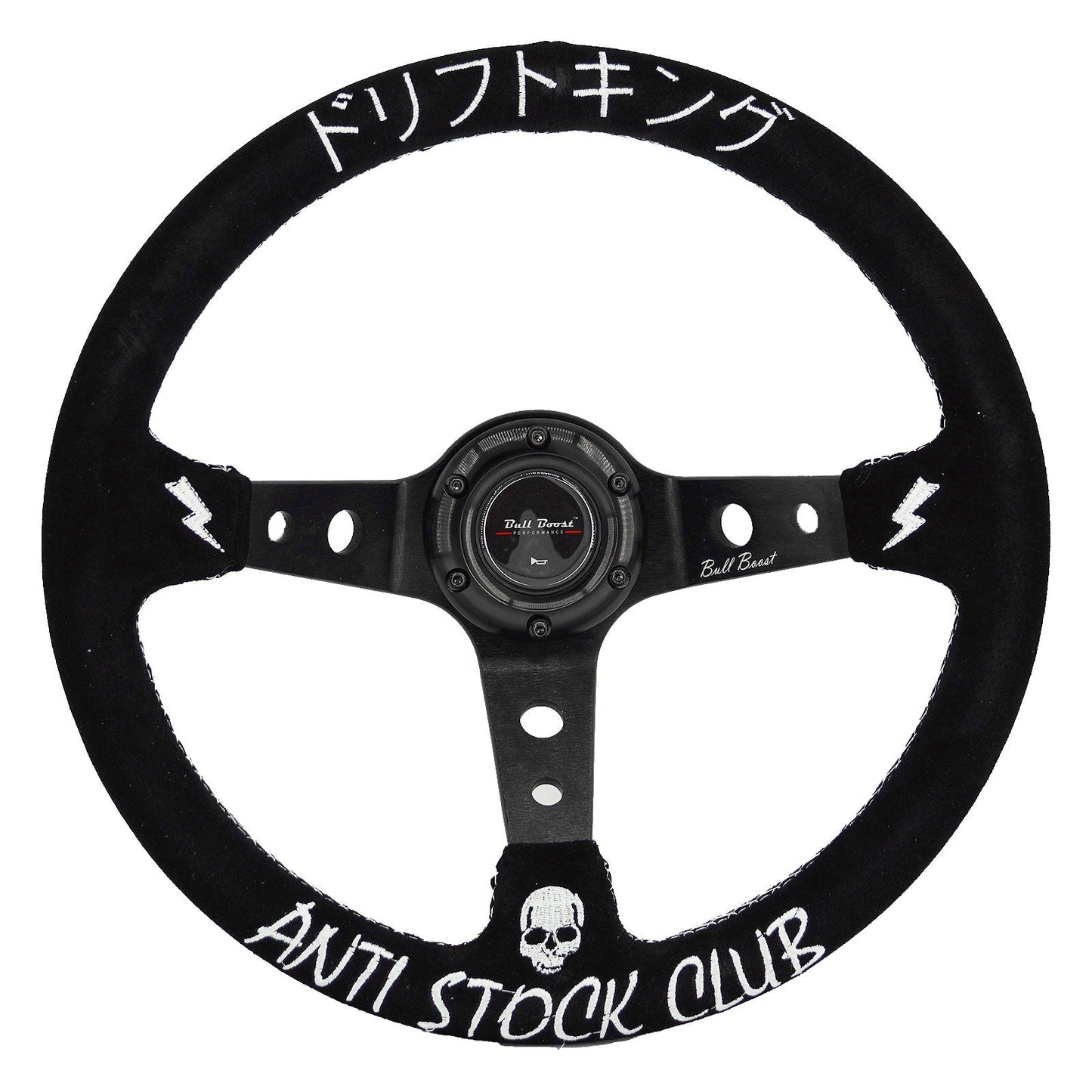 350mm Steering Wheel + Short Hub Adapter Kit For Mazda Miata RX-7 RX-8 MX-3 MX-6